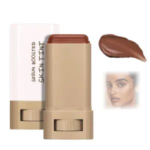 Melambo Skin Tint, Arysia Skin tint, Melambo Foundation, Lushacó Serum Boosted Skin Tint Balm, Foundation Stick, Moisturizing (#02)