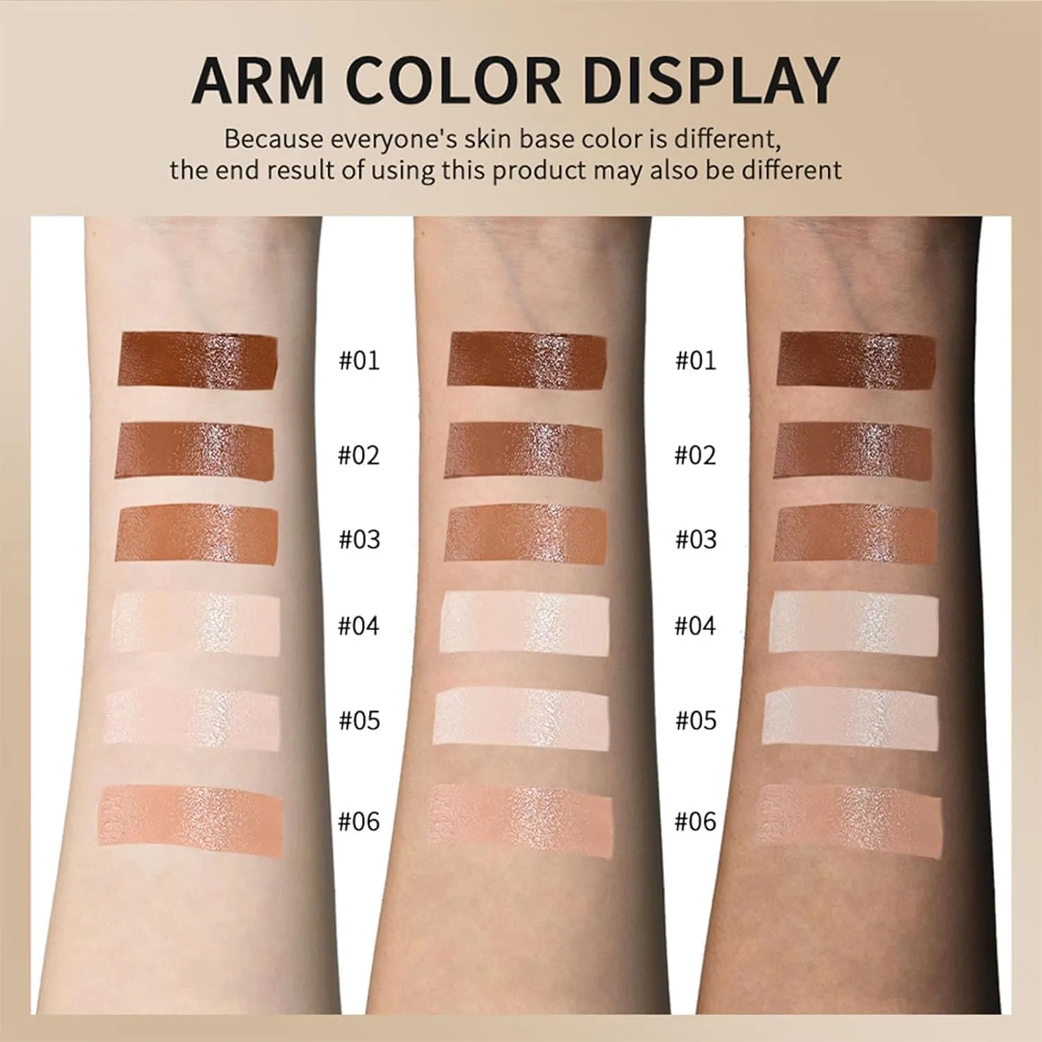 Melambo Skin Tint, Arysia Skin tint, Melambo Foundation, Lushacó Serum Boosted Skin Tint Balm, Foundation Stick, Moisturizing (#02)