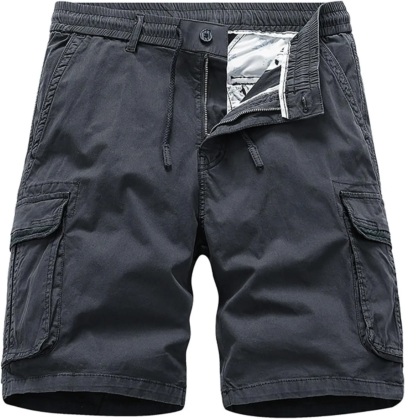 Men's Summer Casual Shorts Lightweight Breathable Comfortable Loose Fit Outdoor Walking Beach Shorts