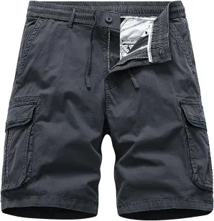 Men's Summer Casual Shorts Lightweight Breathable Comfortable Loose Fit Outdoor Walking Beach Shorts