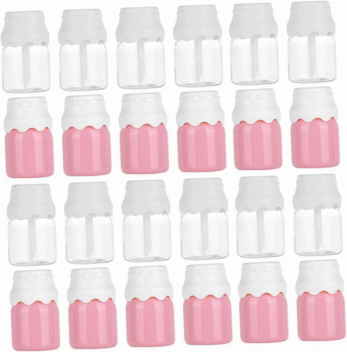 MERRYHAPY Empty Lip Gloss Bottles 20pcs Travel Size Storage Tubes for Diy Lip Gloss Cosmetics