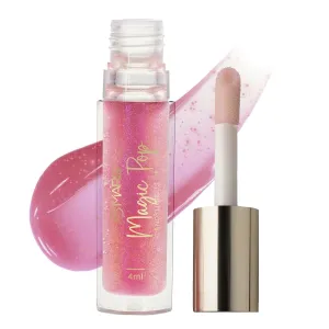 M.in. Magic POP Lip Gloss, Hydrating High Shine Formula, Non-Sticky, 4ml, Pink