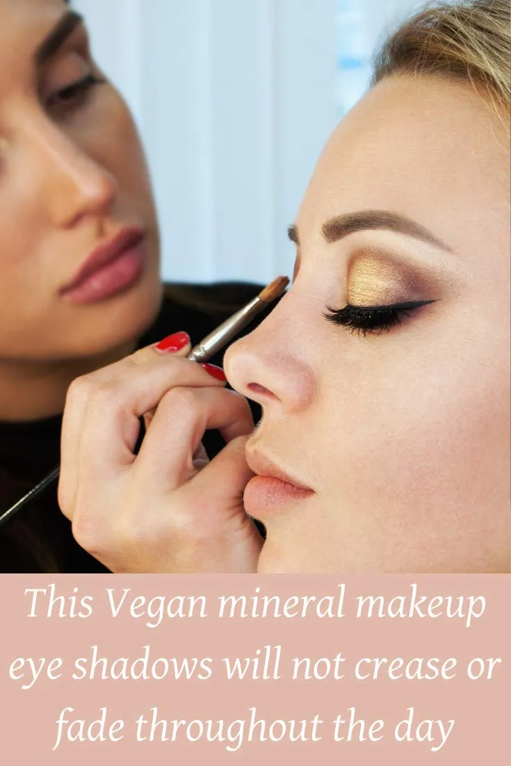Mineral Creamy Baked Eyeshadow Duo-Vegan Eye shadow (Matte Brown-Matte Nude)