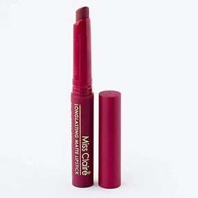 Miss Claire Longlasting Matte Lipstick, Floral Pink 24, 2 g