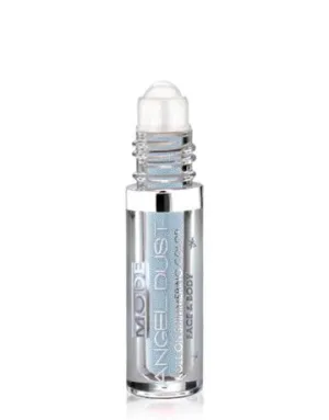 MODE Angel Dust Roll On Shimmering Eyeshadow Color MOONSTRUCK Baby Blue Frost Pearl, Natural Skincare Loose Mineral Powder Pigments, Spill Proof Bottle, Cruelty Free, Vegan, Made in NY