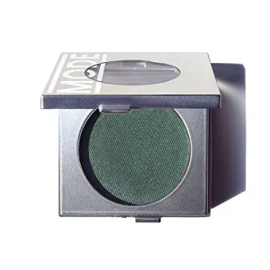 MODE Frosty Emerald Green Pearl Eyeshadow Absolute BOLD AT HEART High Pigment Long Wear Nourishing Potent Color, Natural Pressed Powder Eye Shadow Single Compact, Made in NY USA