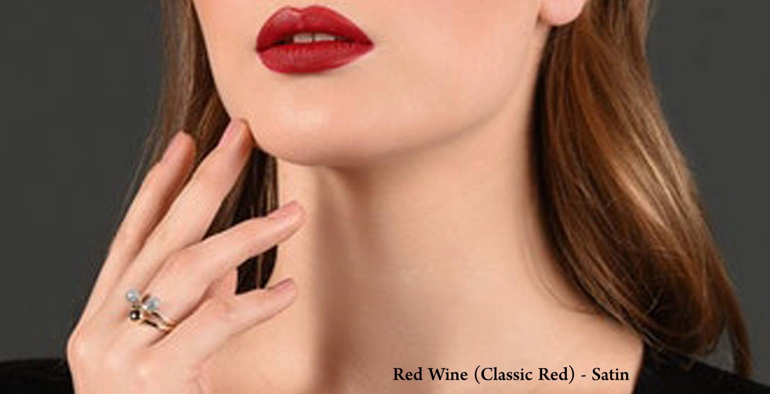 Mom's Secret Natural Lipstick, Organic, Vegan, Gluten Free, Cruelty Free, Made in the USA, 0.12 oz. (Red Wine)