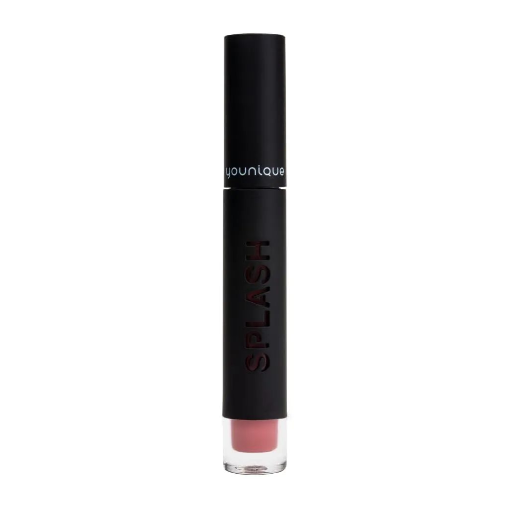 MOODSTRUCK SPLASH Matte Lip I'm Blushing | Pink Lipstick for Women | Hydrating Lip Tint with Castor Oil | Smooth Matte Lip Color | 3.5 ml / 0.12 fl oz