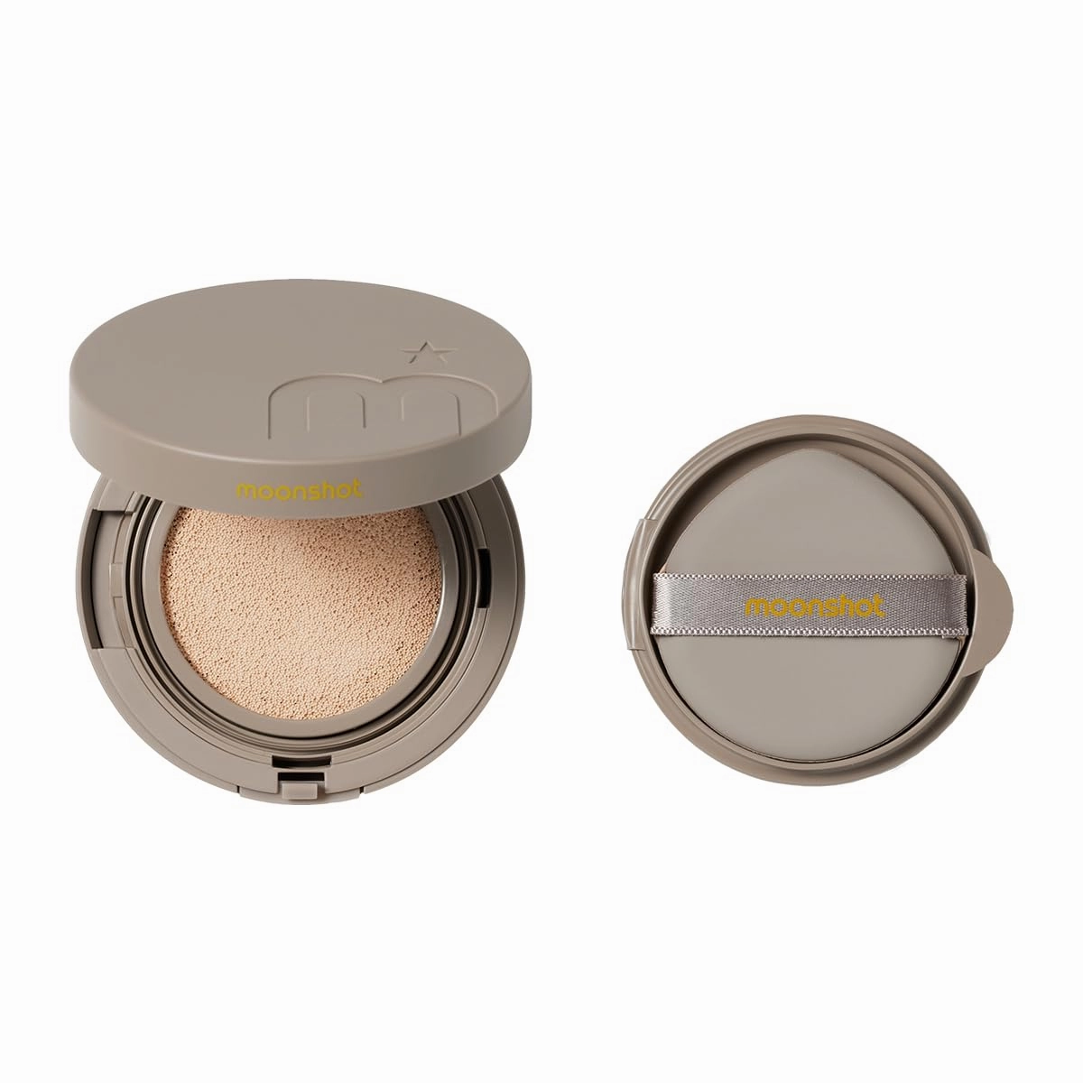 MOONSHOT KOREA Conscious Fit Cushion Foundation 21N Cosmic Vanilla   (refill) SET (Cosmic Vanilla, 21N)