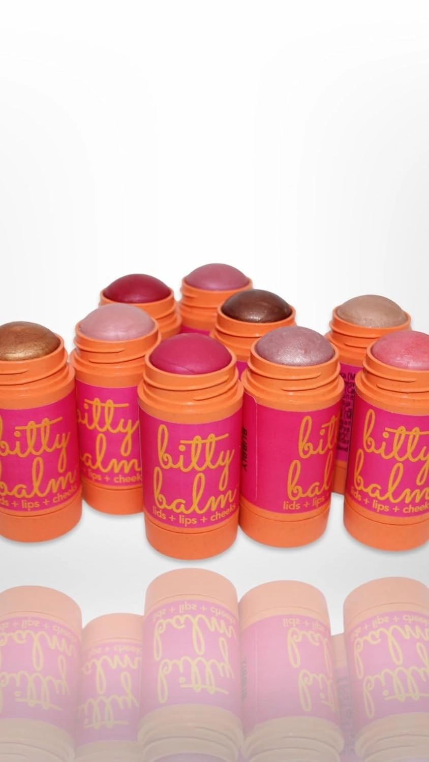 Multi-Use Makeup Stick, 3-in-1 for Lips, Cheeks and Lids, Award-Winning Clean Beauty 100% Natural, Non-Toxic Paraben, Phthalate, Fragrance, Petroleum, DYE Free (Bubbly)