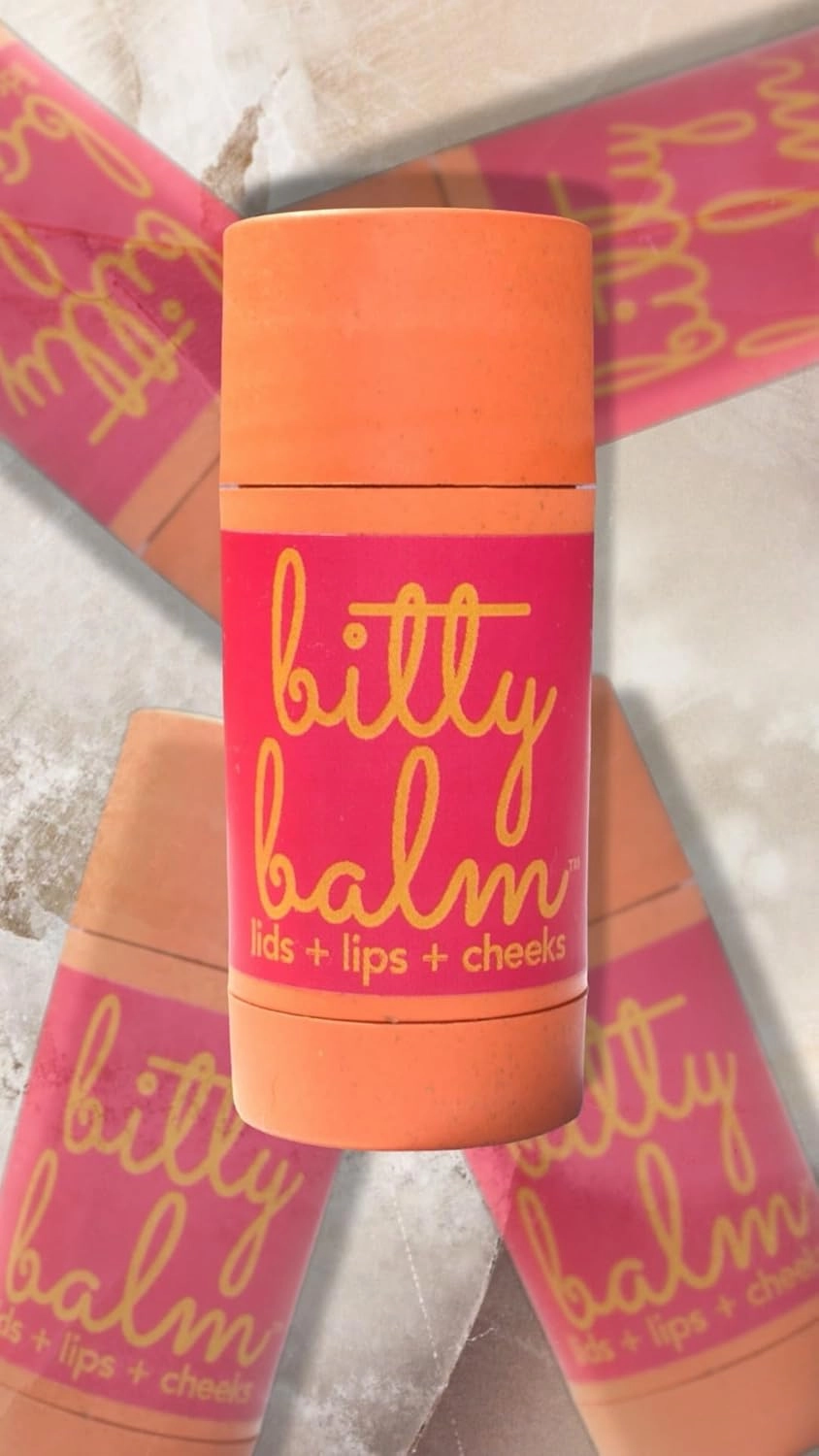 Multi-Use Makeup Stick, 3-in-1 for Lips, Cheeks and Lids, Award-Winning Clean Beauty 100% Natural, Non-Toxic Paraben, Phthalate, Fragrance, Petroleum, DYE Free (Bubbly)