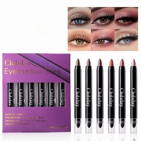 NIE PAN CHONG SHENG Eyeshadow stick pearl aegyo sal eyeshadow pen highlight brightening non-smudging eye makeup set Eye shadow (B Group)