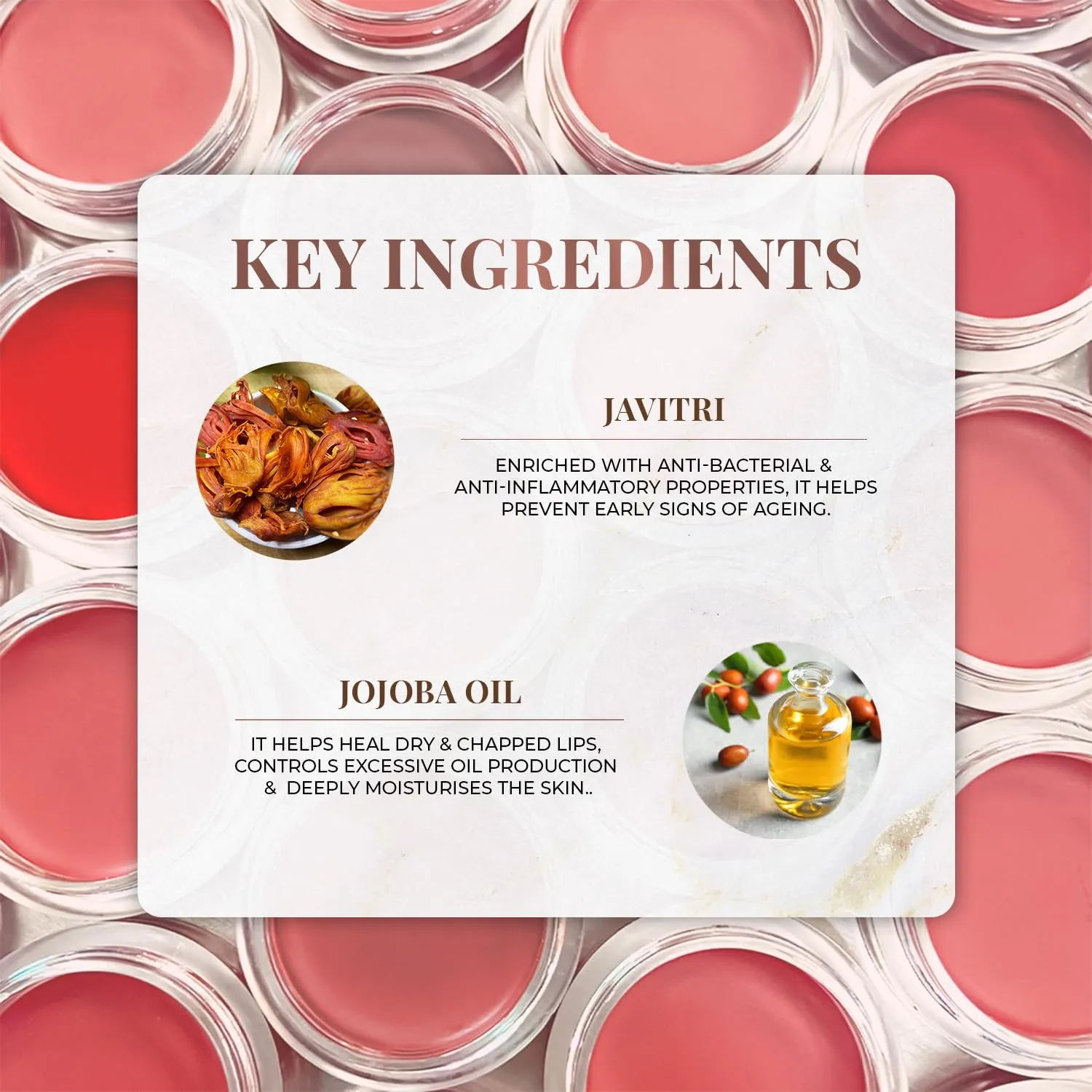 Organic Creamy Matte 3 in 1 Lip & Cheek Tint, Blush For Women - SLS,Chemical & Paraben Free - 0.14 fl. oz. (Rose coral)