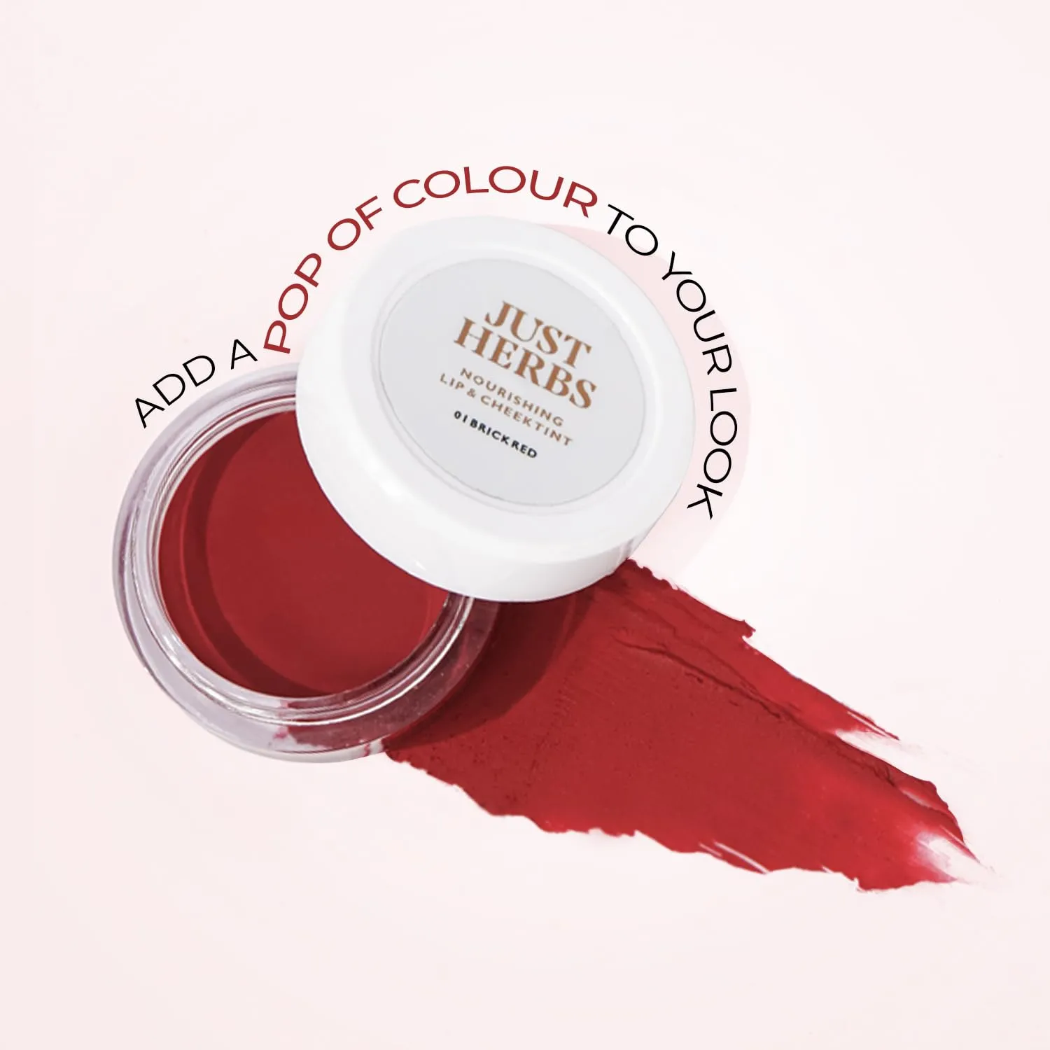 Organic Creamy Matte 3 in 1 Lip & Cheek Tint, Blush For Women - SLS,Chemical & Paraben Free - 0.14 fl. oz. (Rose coral)