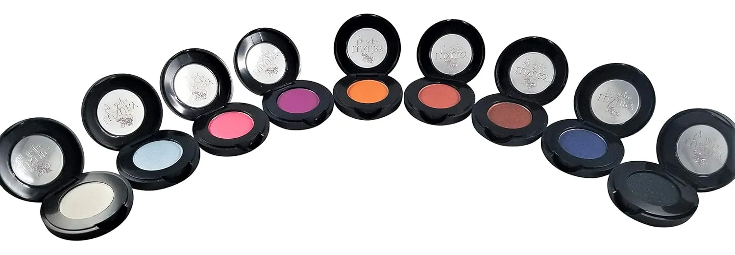 Organic Pressed Eyeshadow | Crease Resistant, Highly Pigmented | Natural & Organic Ingredients, Lasts All Day (Dusty Lilac)