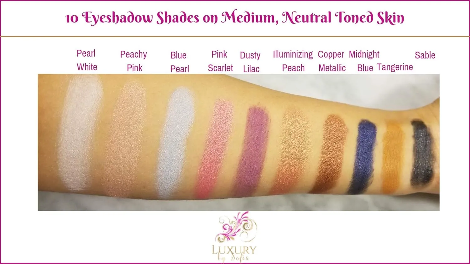 Organic Pressed Eyeshadow | Crease Resistant, Highly Pigmented | Natural & Organic Ingredients, Lasts All Day (Dusty Lilac)