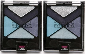 Pack of 2 Maybelline New York Eyestudio Color Explosion Luminizing Eyeshadow,  Blue Blowout 20