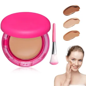 Peptide Bouncees Foundation, Age Defying Foundation for Mature Skin, Medium Buildable Coverage, Blur Fine Lines, Smooths Texture (Light-Medium)