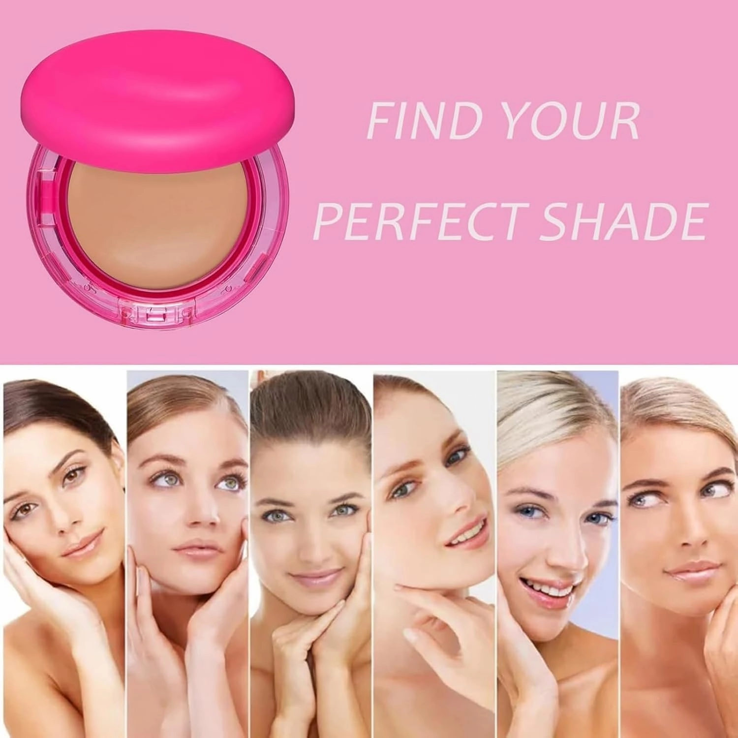 Peptide Bouncees Foundation, Tri-Ceramide Complex for Mature Skin, Buildable Medium Coverage, Smooths Texture, Blur Fine Lines for All Skin Types (A, 1)