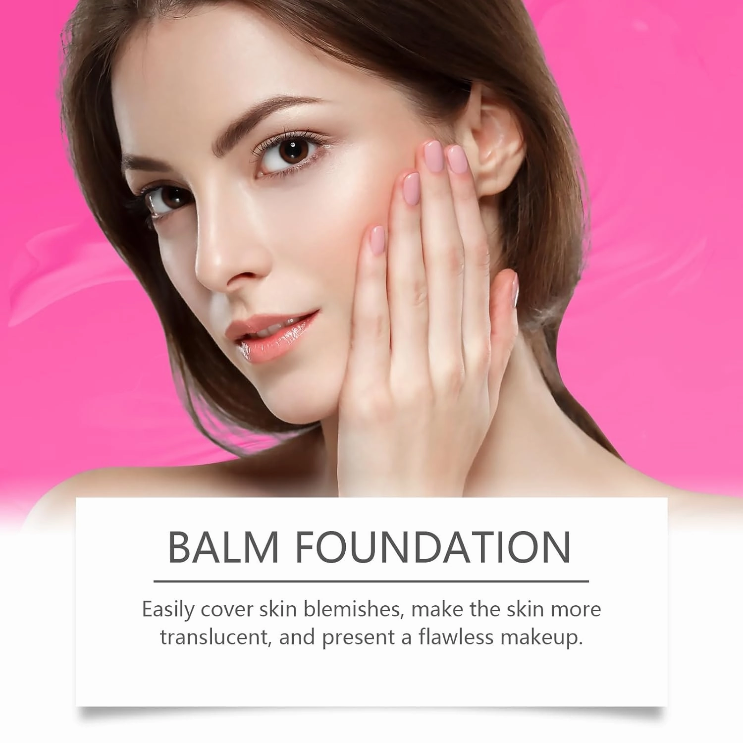 Peshoriadm Makeup, Peshoriadm Foundation, Medium Buildable Coverage, Long Lasting Moisturizing Makeup, Clean, Natural, Blur Fine Lines, Smooths Texture, For Mature Skin (03)