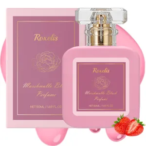 Pink Blush Shams Al Emarat Khususi Eau De Parfum Spray, Strawberry Candy Marshmallow Perfume for Women