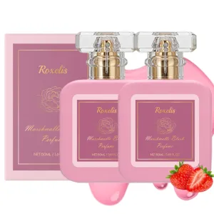 Pink Blush Shams Al Emarat Khususi Eau De Parfum Spray, Strawberry Candy Marshmallow Perfume for Women