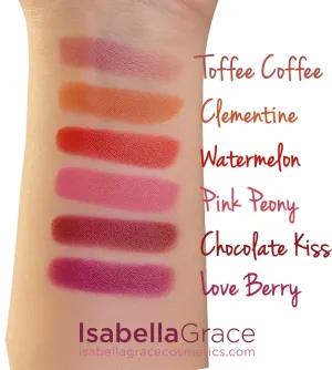 Pink Peony Kiss Tint – Moisturizing Lip Stain & Gloss – Nourishing Shea Butter Formula – Smooth, Glossy Finish – Vegan & Paraben-Free