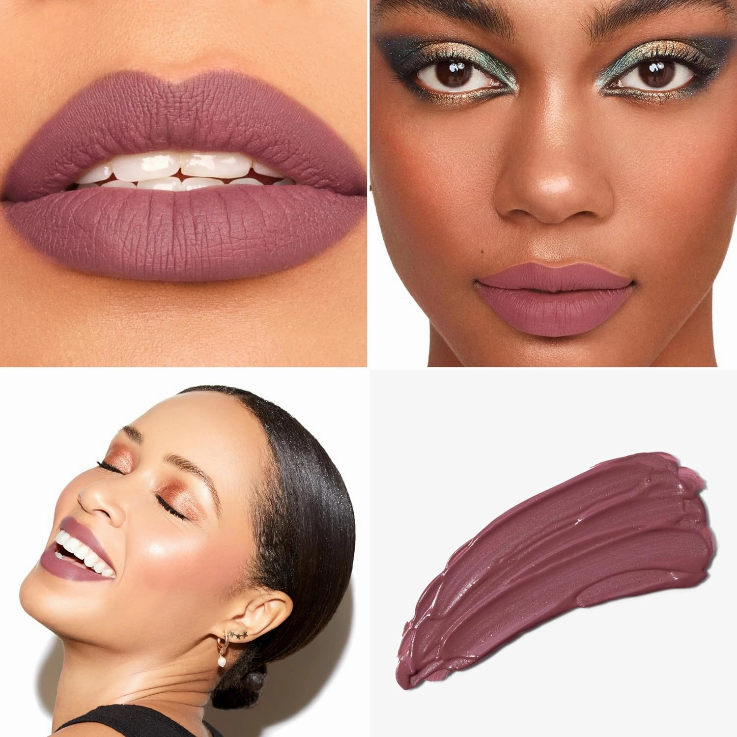 Power Woman Essentials Liquid Matte Lipstick, Highly Pigmented, Quick Drying & Smudge Proof, Long Lasting, Vegan and Cruelty-Free (Subtle - Deep Pink/Mauve Color)