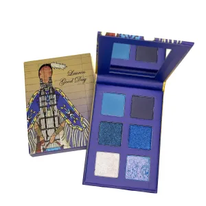 PRADOS BEAUTY Healing Waters Eyeshadow Palette x Lauren Good Day 6 Pan Travel Friendly Eyeshadow palette with Shimmers, Duochrome, and Mattes