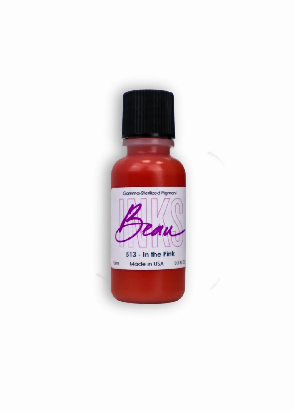 Professional Lip Pigment for Permanent Makeup (15ml) - In The Pink Permanent Lip Stain - Light & Natural Pink Permanent Lipstick Pigment for Lip Tattoo or Liner - PMU Supplies for Stunning Lip Makeup
