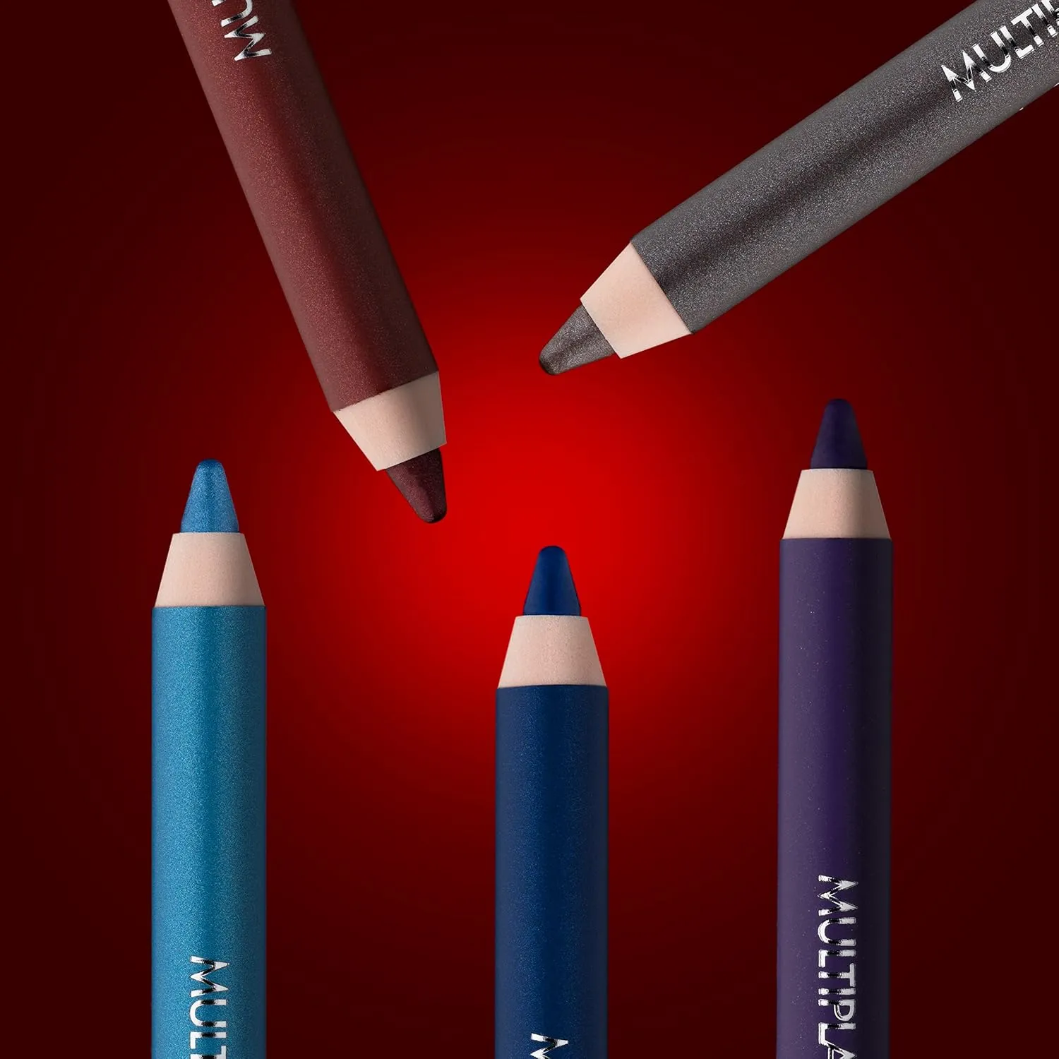 Pupa Milano Multiplay Eye Pencil - Creamy, Blendable Eyeliner With Smudge Tip - Create Long Wearing, Glamorous Intensity - Smooth And Lasting Color Liner For Waterline Or Lid - 12 Grey Blue - 0.04 Oz