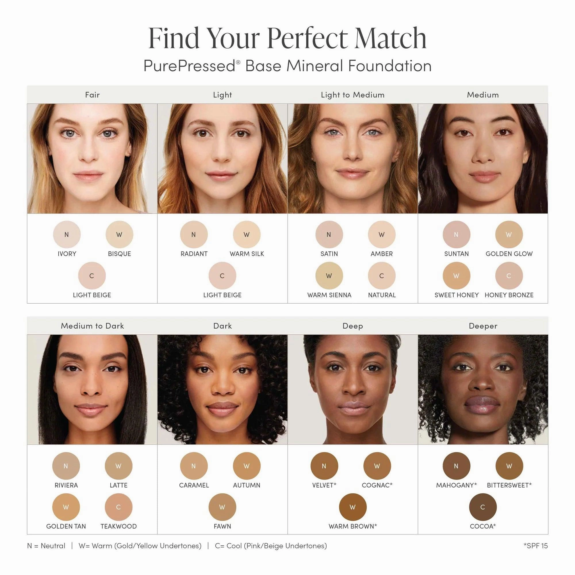 Pure Pressed Base Mineral Foundation REFILL