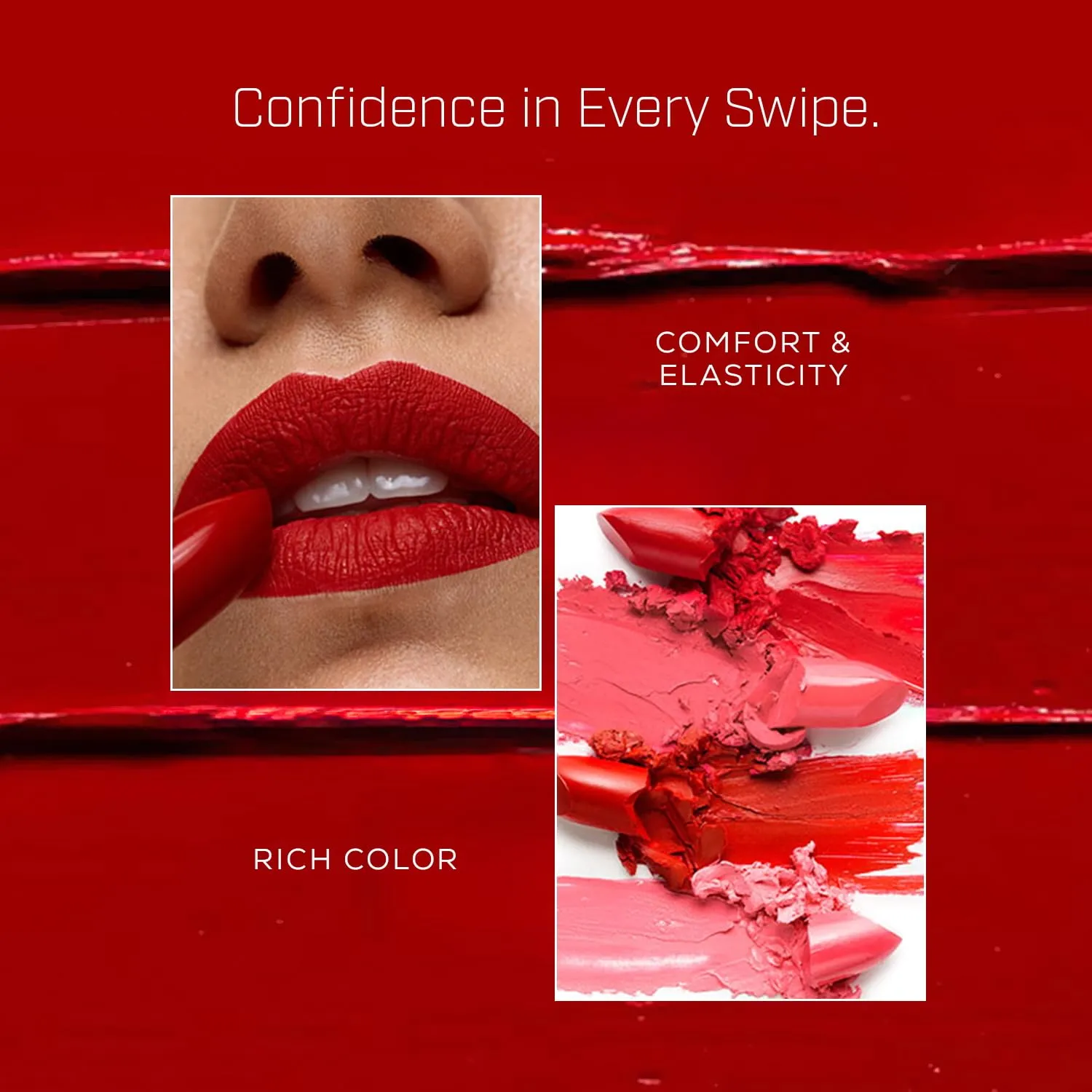 Radiant Professional Advanced Care Lipstick - Ultra Nourishing, Moisturizing Long Lasting Lipstick With Vitamin E- UVA UVB Filters - MATTE - Ruby Red (207)