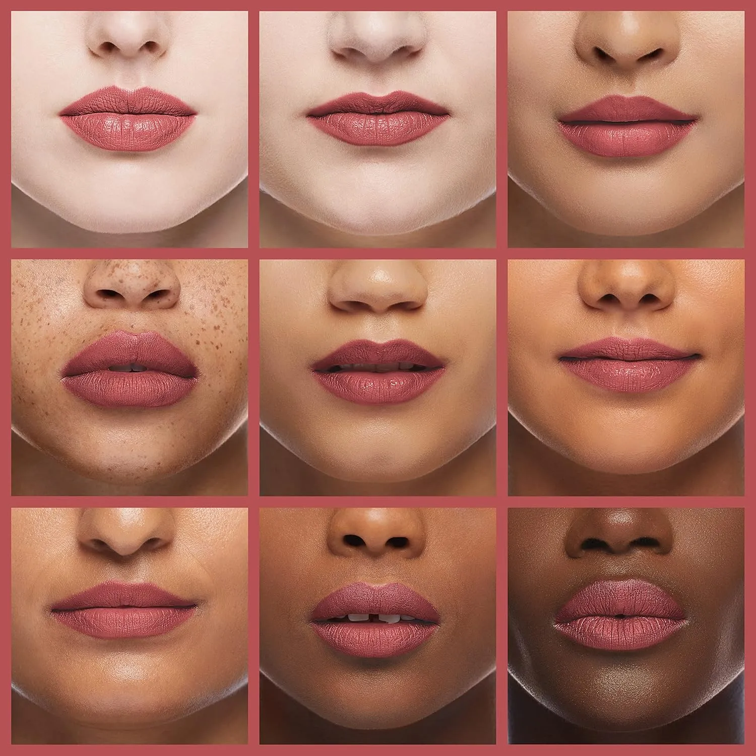READY TO SHINE Matte Vegan Lipstick with Creamy Satin Finish, Fresh Fig Red with Grapefruit Undertones -CRUSH ON YOU (309-Stay with Me)