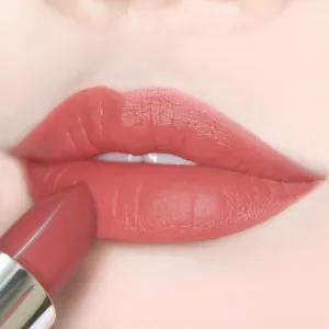 READY TO SHINE Matte Vegan Lipstick with Creamy Satin Finish, Fresh Fig Red with Grapefruit Undertones -CRUSH ON YOU (309-Stay with Me)