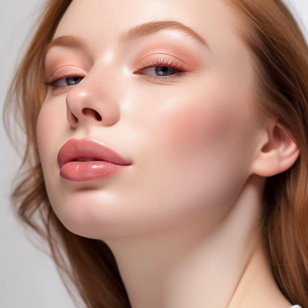 READY TO SHINE Matte Vegan Lipstick with Creamy Satin Finish, Fresh Light Strawberry Lip Color -CRUSH ON YOU (332-So Young)