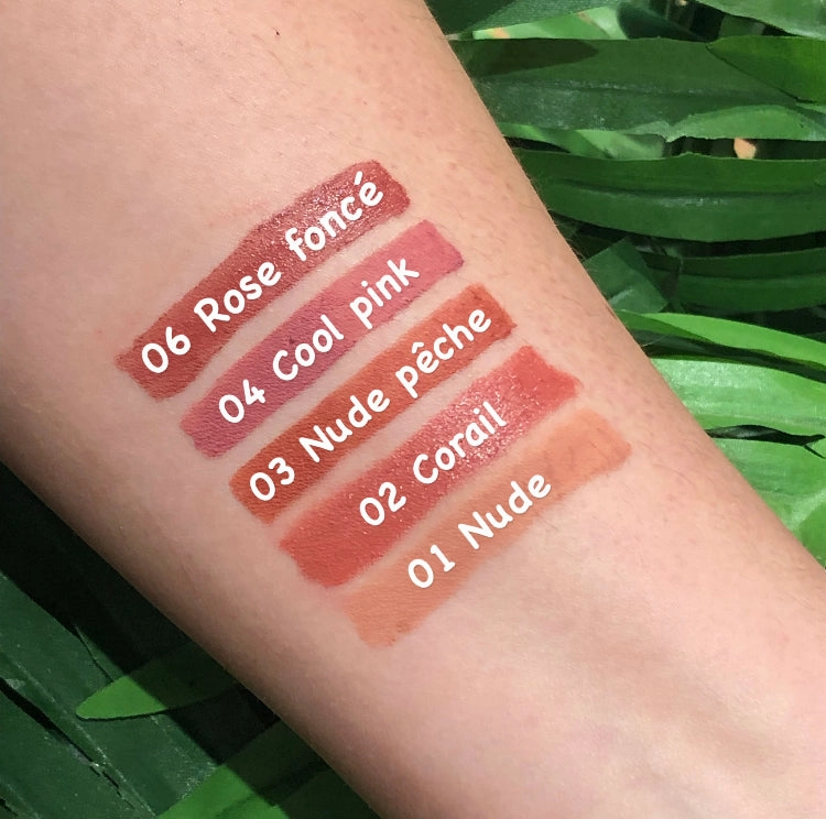 Rouge à lèvres liquide mat vegan - Liptint Purobio