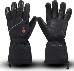 SAVIOR HEAT Heated Gloves, Unisex Rechargeable Battery Powered Electric Heating Glove for Winter Outdoor