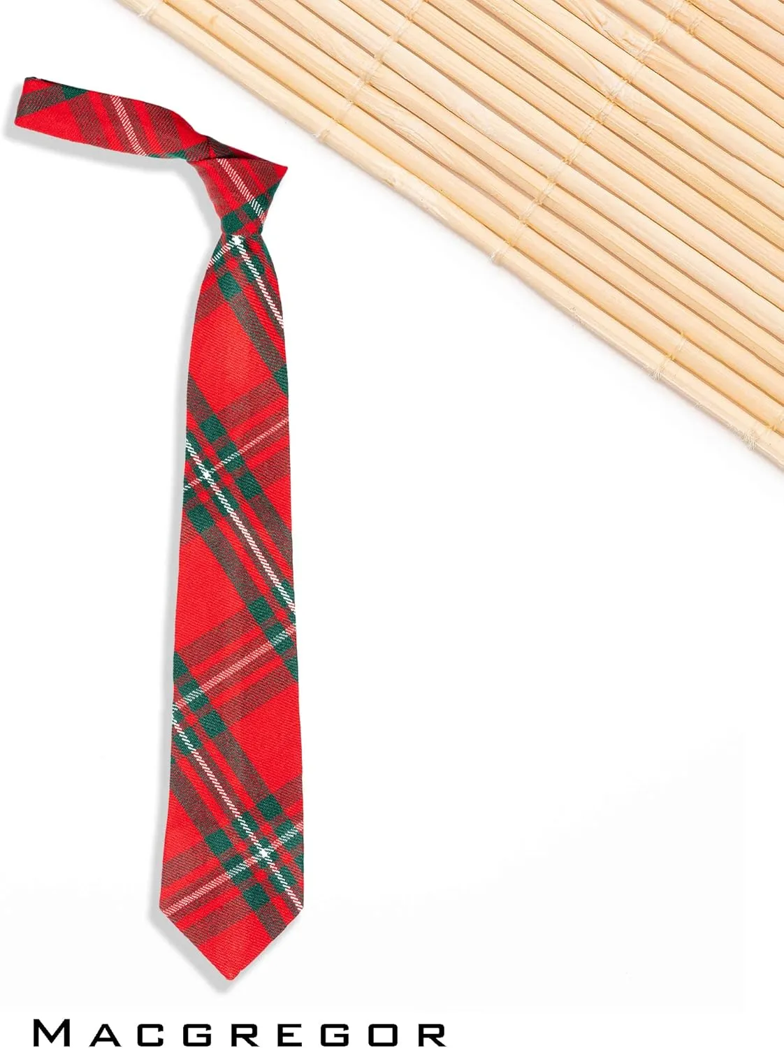 Scottish Neckties For Men - Many Clan Tartans, Acrylic Wool Men Ties