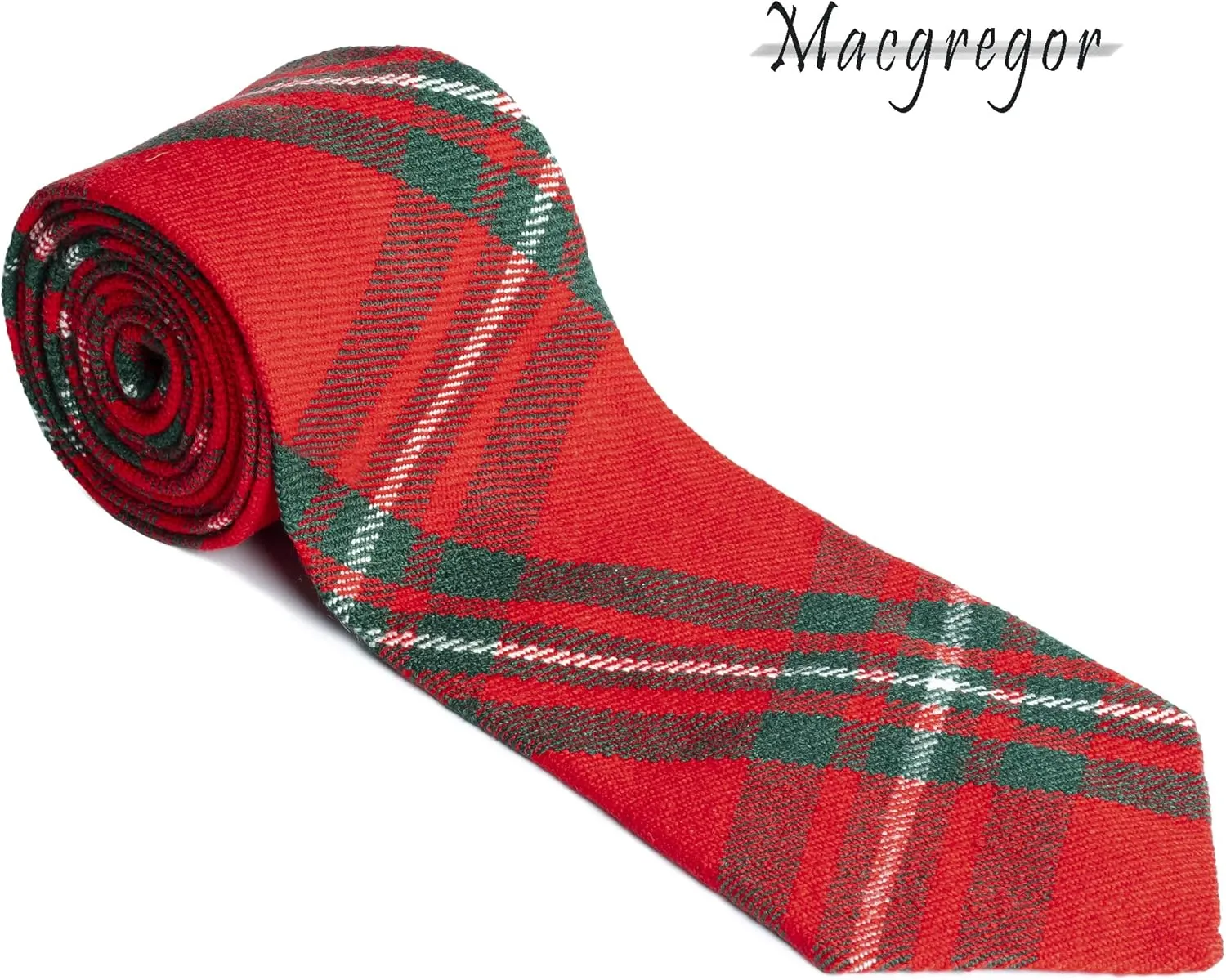 Scottish Neckties For Men - Many Clan Tartans, Acrylic Wool Men Ties