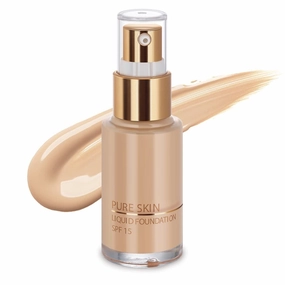 Skin Liquid Founda.tion | Full Coverage l Long Lasting | Lightweight l Oil Free Dewy Finish (Natural Beige, 30ML)