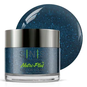 SNS Nail Dip Powder, Gelous Color Dipping Powder - Skol! (Blue/Teal, Shimmer) - Long-Lasting Dip Nail Color Lasts 14 Days - Low-odor & No UV Lamp Required - 1 oz