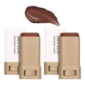 Splendor Serum Boosted Skin Tint Balm, Vitaliq Skin Tint Foundation, Solid Tinted Moisturizing Serum Contour Stick Foundation Face Stick, Natural Finish Makeup (#01)