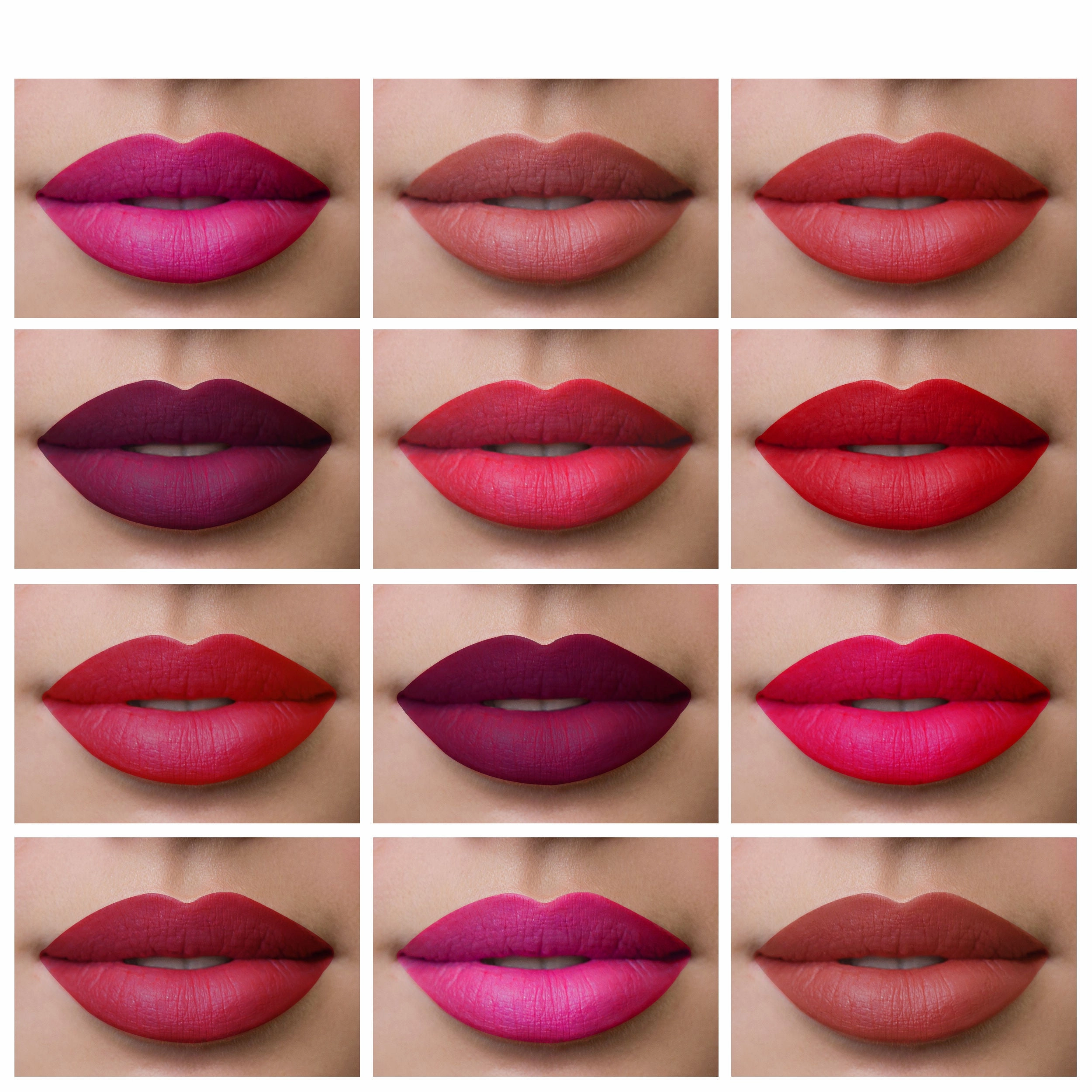 Stay Quirky Lipstick Soft and Super Matte Minis|12 in 1|Long l Multicolored| - Blow It With A Kiss Set of 12 Mini Lipsticks Kit 4 (14.4 g)