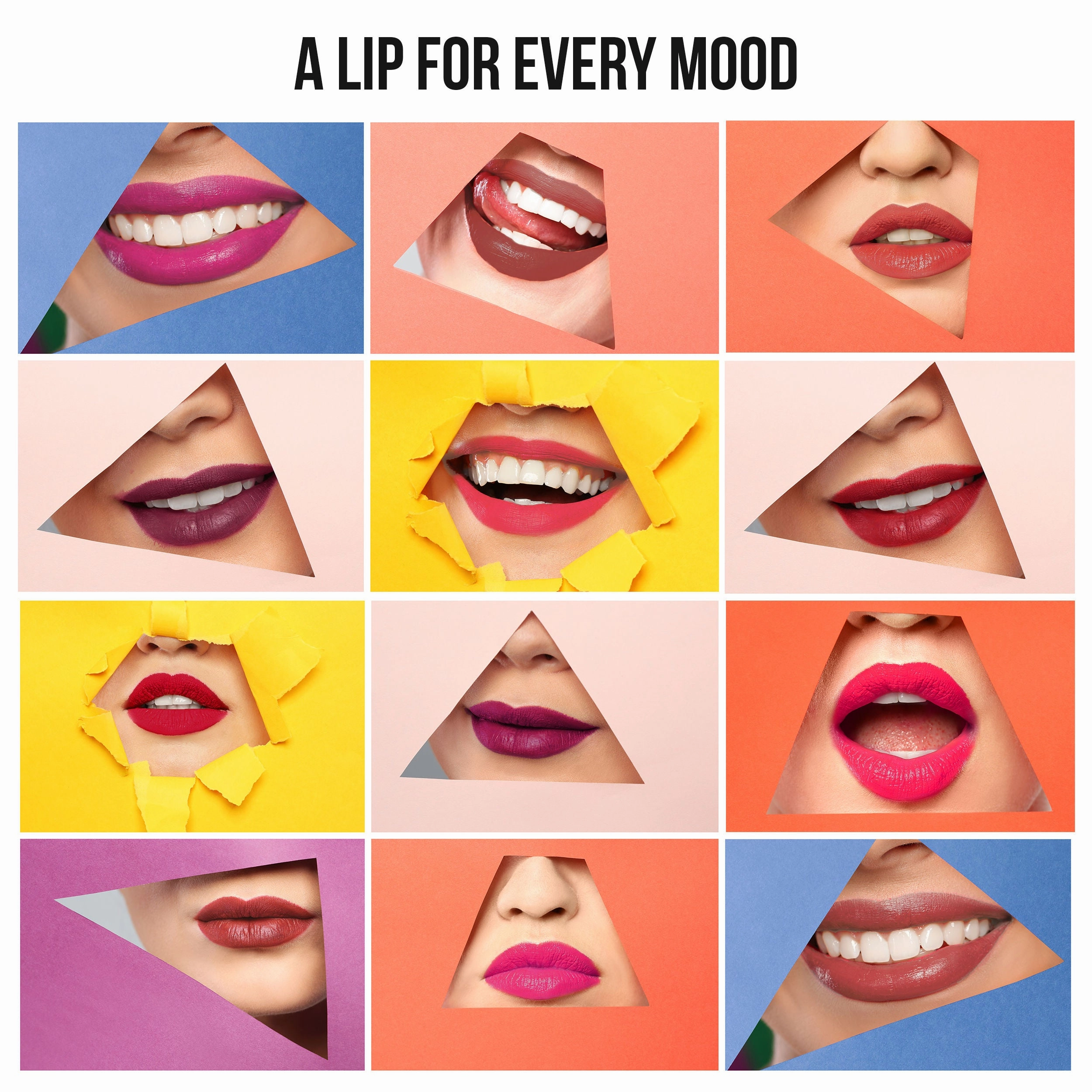 Stay Quirky Lipstick Soft and Super Matte Minis|12 in 1|Long l Multicolored| - Blow It With A Kiss Set of 12 Mini Lipsticks Kit 4 (14.4 g)