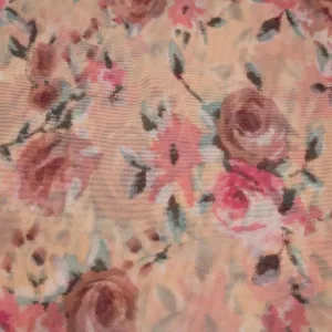 Stylish FABRIC 60" Wide Printed Rayon Spandex Jersey Knit Fabric by The Yard-4-Way Stretch, 180GSM-Soft & Breathable-Apparel, Accessories, Maternity, Decoration & DIY, Blush Coral 3 Yards