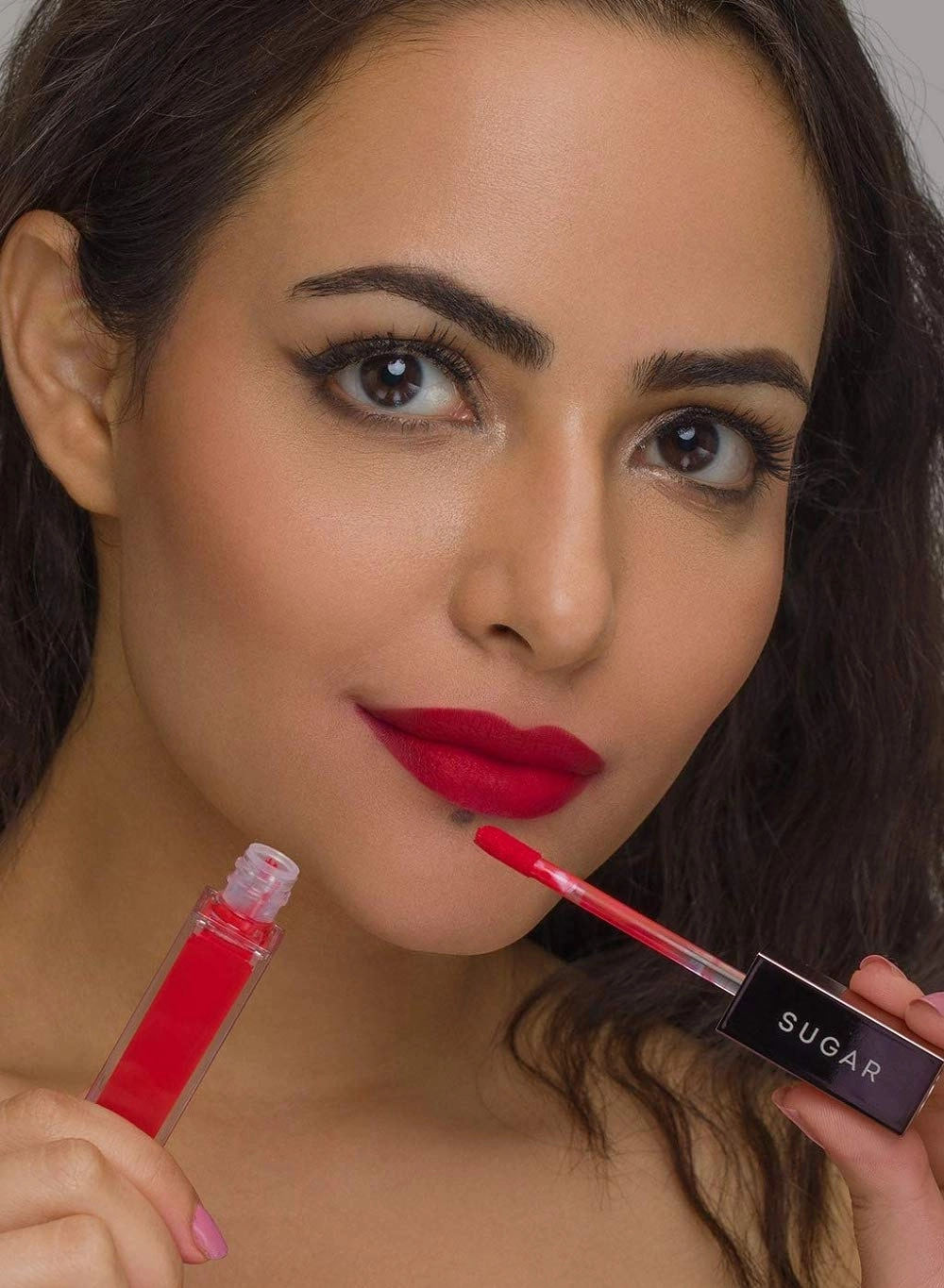 SUGAR Cosmetics Mettle Liquid Lipstick - 04 Sirius (Cherry Red) Creamy Lightweight Texture, Silky Smooth Lips