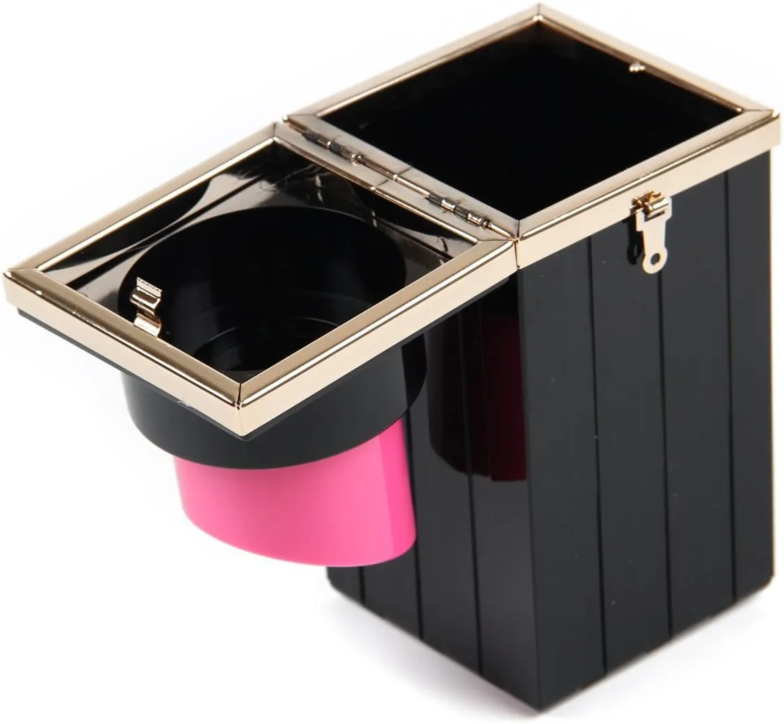 SUKUTU Acrylic Lipstick Purse Box Clutch Lips Party Womens Evening Purse for Teen Girls