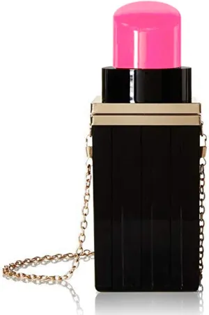 SUKUTU Acrylic Lipstick Purse Box Clutch Lips Party Womens Evening Purse for Teen Girls