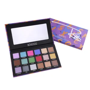 The 18 Nude Matte Eyeshadow Palette is a dazzling and bright eyeshadow palette that comes in both matte and shimmer shades.